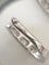Boucles d'oreilles Boucles d’oreilles en or blanc 18k avec diamants taille princesse 58 Facettes 304