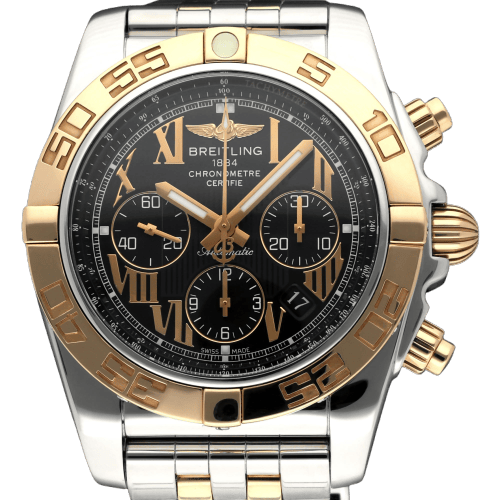 Montre Breitling - Montre Chronomat 44 CB0110 en or rose et acier, 2013 58 Facettes BTL/CHM/243