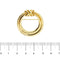 Broche Tiffany & Co. - Broche ronde nœud en or jaune 18 ct 58 Facettes 39787