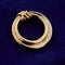 Broche Tiffany & Co. - Broche ronde nœud en or jaune 18 ct 58 Facettes 39787