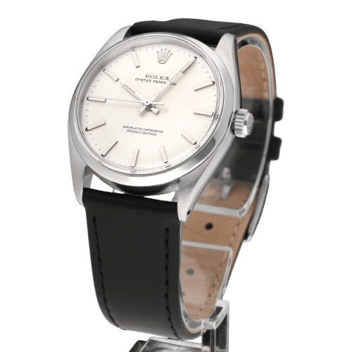 Montre Rolex - Montre Oyster Perpetual 34, réf. 6564, révisée, 1957 58 Facettes ROL/OOP/255