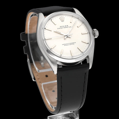 Montre Rolex - Montre Oyster Perpetual 34, réf. 6564, révisée, 1957 58 Facettes ROL/OOP/255