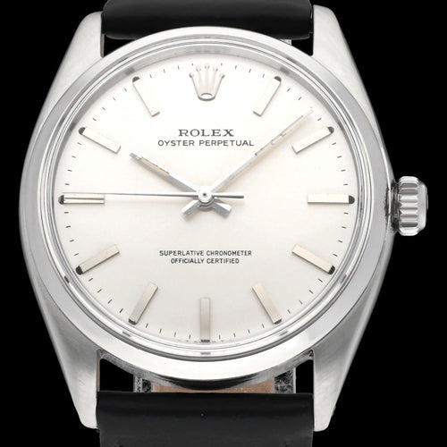 Montre Rolex - Montre Oyster Perpetual 34, réf. 6564, révisée, 1957 58 Facettes ROL/OOP/255