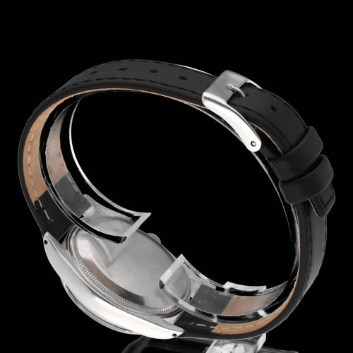 Montre Rolex - Montre Oyster Perpetual 34, réf. 6564, révisée, 1957 58 Facettes ROL/OOP/255