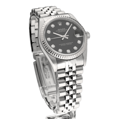 Montre Rolex Datejust 31 - Montre automatique en acier, 31 mm, 2001 58 Facettes ROL/LDJ/791