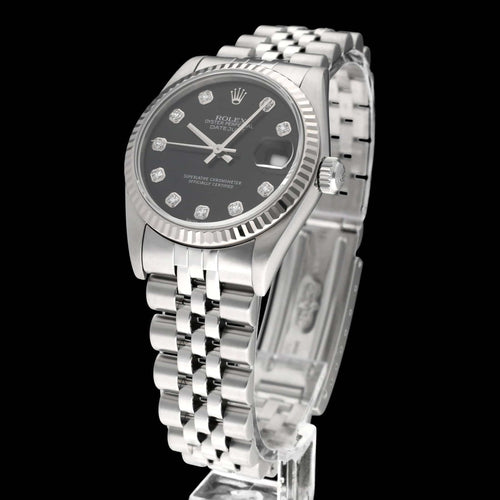 Montre Rolex Datejust 31 - Montre automatique en acier, 31 mm, 2001 58 Facettes ROL/LDJ/791
