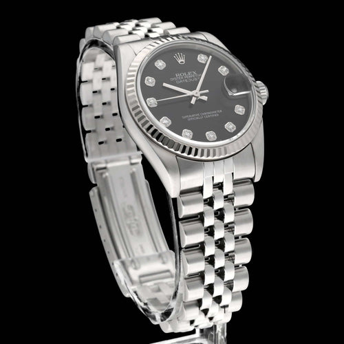 Montre Rolex Datejust 31 - Montre automatique en acier, 31 mm, 2001 58 Facettes ROL/LDJ/791