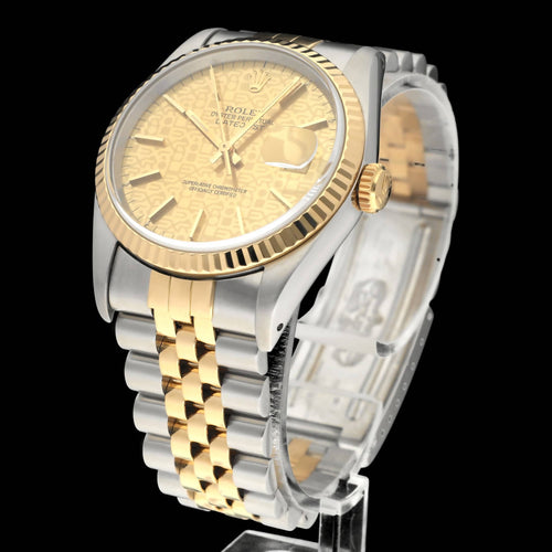 Montre Rolex - Montre Datejust 16233 à cadran « Computer », 1993 58 Facettes ROL/DJ1/1592