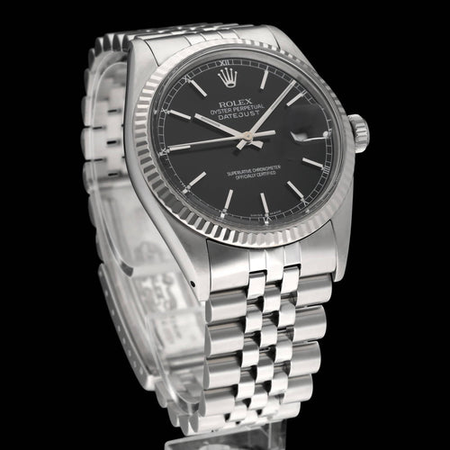 Montre Rolex - Montre Datejust 16014 automatique en acier, 1987, boîte et papiers 58 Facettes ROL/DJ1/1583