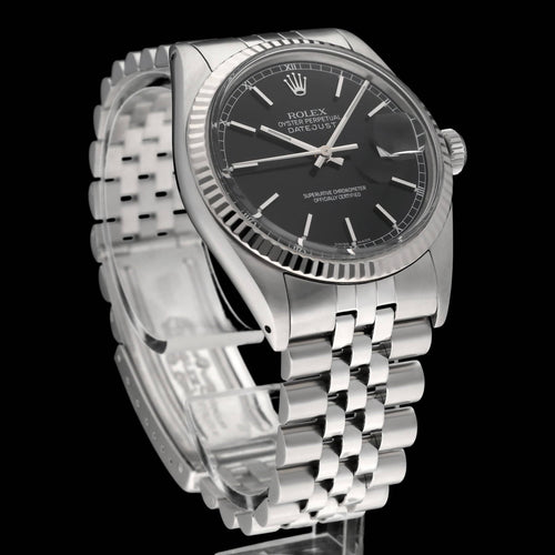 Montre Rolex - Montre Datejust 16014 automatique en acier, 1987, boîte et papiers 58 Facettes ROL/DJ1/1583