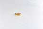 Bague 54.5 Bague solitaire en or jaune 18k avec diamant taille brillant 58 Facettes LP1948/AULB