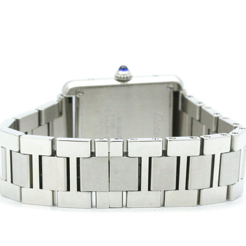 Montre Cartier - Montre Tank Solo à quartz en acier inoxydable 58 Facettes hmca1kull0
