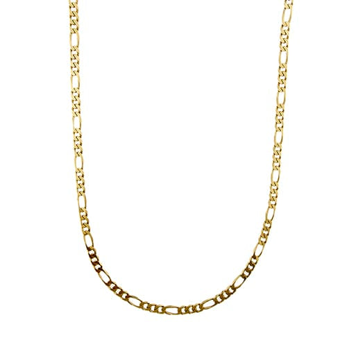 Collier Chini - Collier maille Figaro en or jaune 18 ct 58 Facettes 37411
