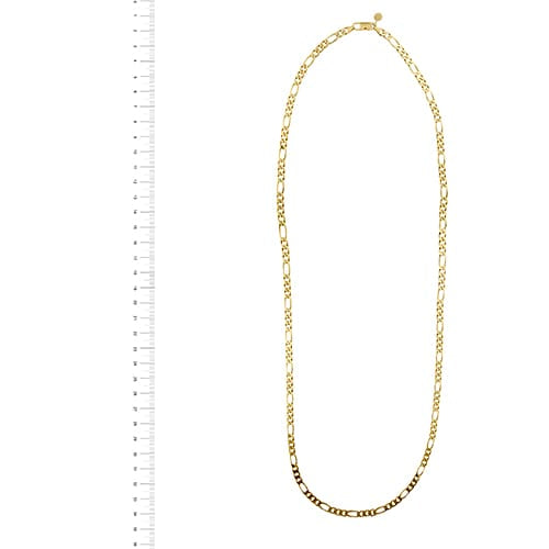 Collier Chini - Collier maille Figaro en or jaune 18 ct 58 Facettes 37411