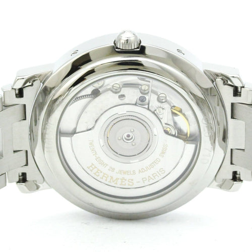 Montre Hermès - Montre Clipper automatique en acier inoxydable 58 Facettes jq0k6lkusk