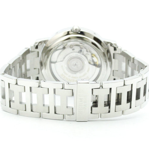 Montre Hermès - Montre Clipper automatique en acier inoxydable 58 Facettes jq0k6lkusk