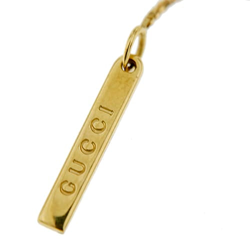 Collier Gucci Link to Love - Collier en or jaune 18 ct 58 Facettes 39237