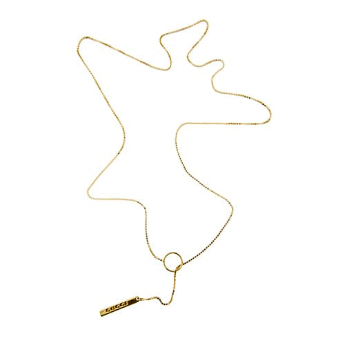 Collier Gucci Link to Love - Collier en or jaune 18 ct 58 Facettes 39237