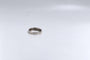 Bague 59 Alliance trois rangs en or gris 18k avec diamants 58 Facettes LP1968/UNNB