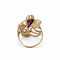 Bague 52 Bague organique en or jaune et rose 750‰, platine 950‰, opales et grenat 58 Facettes 260268R