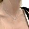 Collier Dior - Collier « Oui » Dioramour en or blanc 750/000 et diamants 58 Facettes 36068