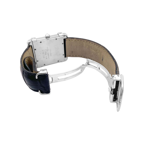 Montre Cartier - Montre Tank Chinoise en platine, or blanc et diamants 58 Facettes 35855