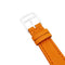 Montre Hermès - Montre Heure H pour femme en acier, cadran orange 58 Facettes 35997