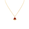Collier Bulgari - Collier Divas' Dream en or rose 750, cornaline et diamants 58 Facettes 36081