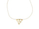Collier O.J. Perrin - Collier Légendes à 6 cœurs en or jaune 18k 58 Facettes 277372