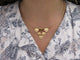 Collier O.J. Perrin - Collier Légendes à 6 cœurs en or jaune 18k 58 Facettes 277372