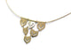 Collier O.J. Perrin - Collier Légendes à 6 cœurs en or jaune 18k 58 Facettes 277372