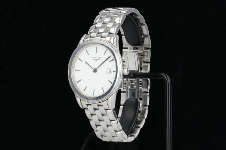 Montre Longines Flagship L4.736.4 - Montre à quartz en acier 58 Facettes TOT-01774