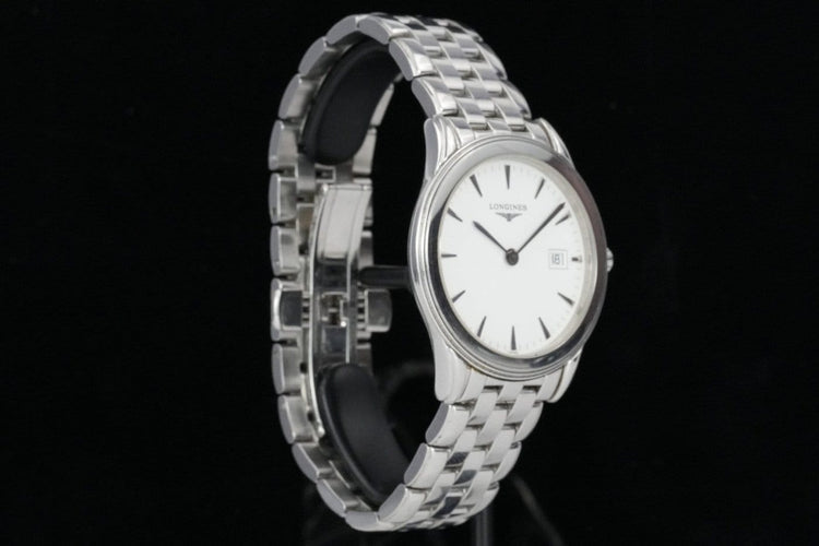 Montre Longines Flagship L4.736.4 - Montre à quartz en acier 58 Facettes TOT-01774
