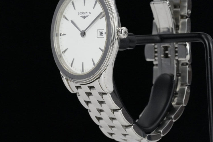 Montre Longines Flagship L4.736.4 - Montre à quartz en acier 58 Facettes TOT-01774