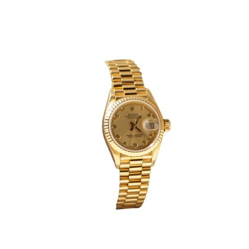 Montre Rolex Lady-Datejust - Montre en or jaune 18 carats, 26 mm 58 Facettes 2555