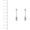 Boucles d'oreilles Chimento - Boucles d’oreilles pendantes en or blanc 18 ct et diamants 58 Facettes 35531