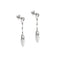 Boucles d'oreilles Chimento - Boucles d’oreilles pendantes en or blanc 18 ct et diamants 58 Facettes 35531