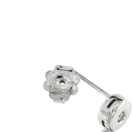 Boucles d'oreilles Chimento - Boucles d’oreilles pendantes en or blanc 18 ct et diamants 58 Facettes 35531