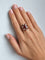 Bague 53 Bague marguerite en or jaune et blanc 18 carats avec rubis naturel certifié ALGT 58 Facettes 230902