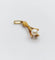 Pendentif Pendentif serre d’aigle en or 18k avec perle, vers 1900 58 Facettes A07802