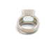 Bague 54 Bague cocktail en or blanc 18k, aigue-marine taille radiant, 13 ct, tour de doigt 54 58 Facettes 277367