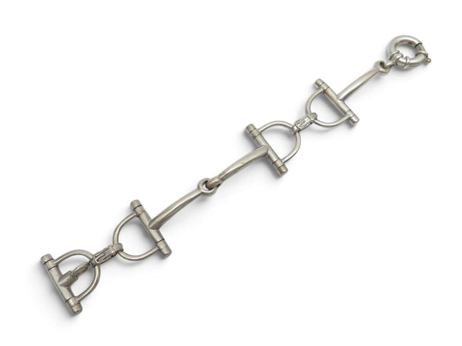 Bracelet Hermès - Bracelet Mors en argent 800 par Gaétan de Percin, 18,8 cm 58 Facettes 277350