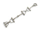 Bracelet Hermès - Bracelet Mors en argent 800 par Gaétan de Percin, 18,8 cm 58 Facettes 277350