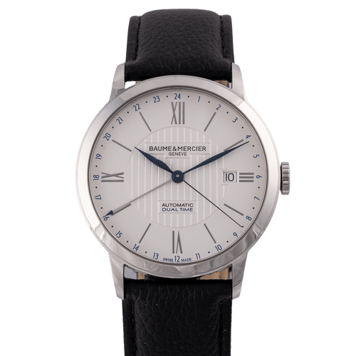 Montre Baume & Mercier - Montre Classima automatique GMT 58 Facettes TOT-11974