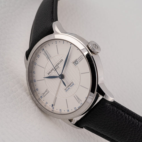 Montre Baume & Mercier - Montre Classima automatique GMT 58 Facettes TOT-11974
