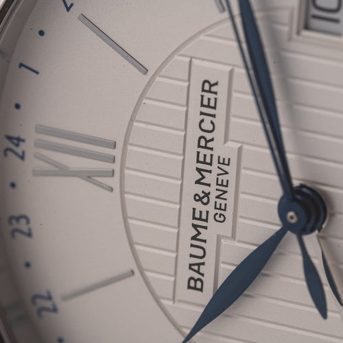 Montre Baume & Mercier - Montre Classima automatique GMT 58 Facettes TOT-11974