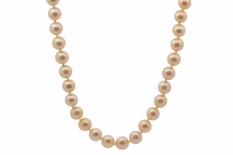 Collier Collier de perles de culture, fermoir en or 18k 58 Facettes 27387
