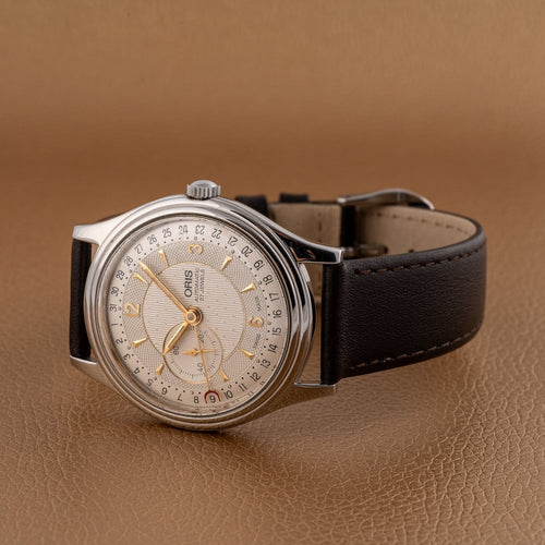 Montre Oris - Montre Pointer Date 7461 58 Facettes TOT-11973