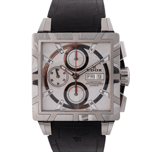 Montre Edox - Montre automatique Class Royale, réf. 01105-357N-NIN 58 Facettes TOT-11970