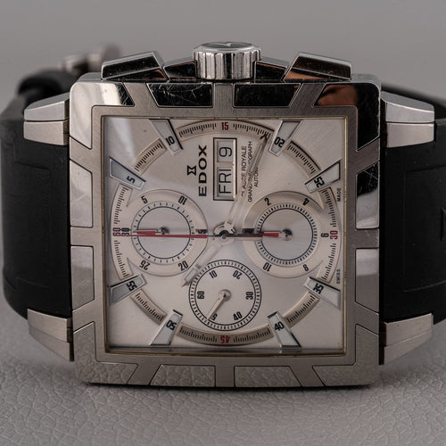 Montre Edox - Montre automatique Class Royale, réf. 01105-357N-NIN 58 Facettes TOT-11970